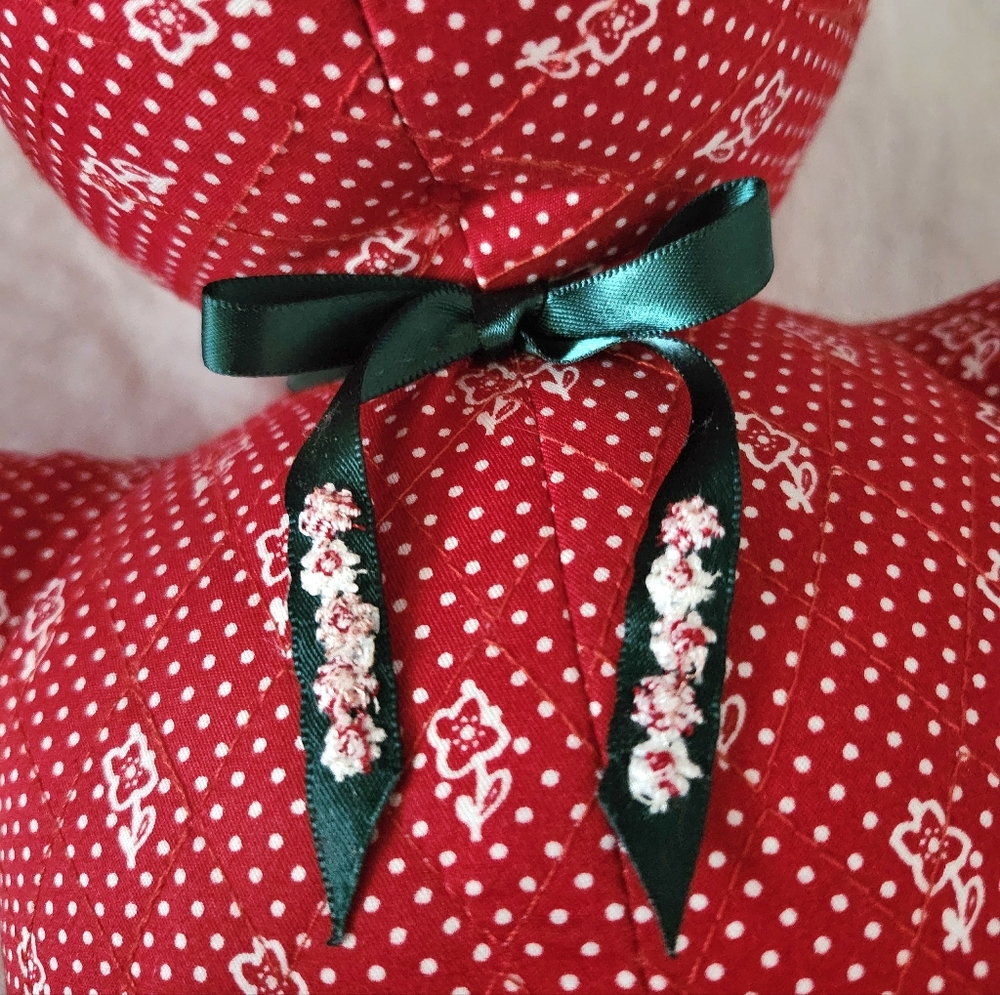Vera Bradley Dotty Floral Teddy Bear ๐งธ - Picture 5 of 10